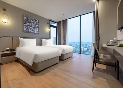 Duplex-Penthouse mit Panoramablick — Classyc Hotel Hang Thung